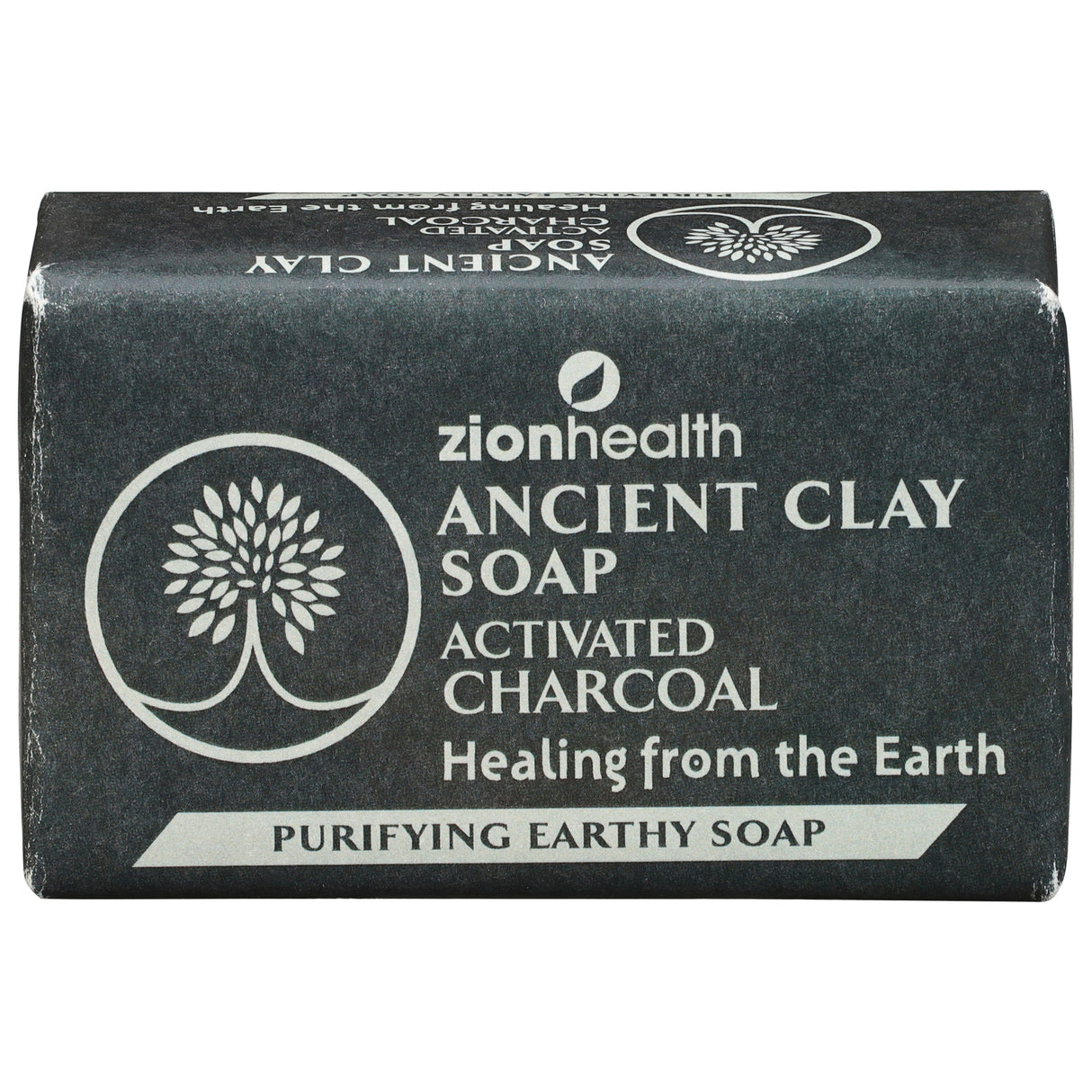 Zion Health Ancient Clay Soap with Charcoal - 6 Oz - Cozy Farm