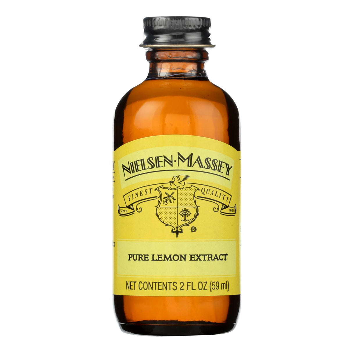 Nielsen Massey Pure Lemon Extract - Case Of 8 - 2 Oz - Cozy Farm