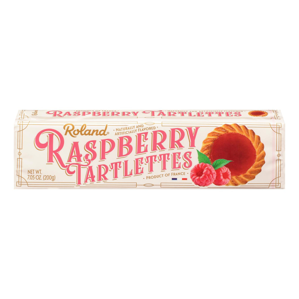 Roland Tartlettes - Raspberry - Case Of 20 - 7.05 Oz. - Cozy Farm
