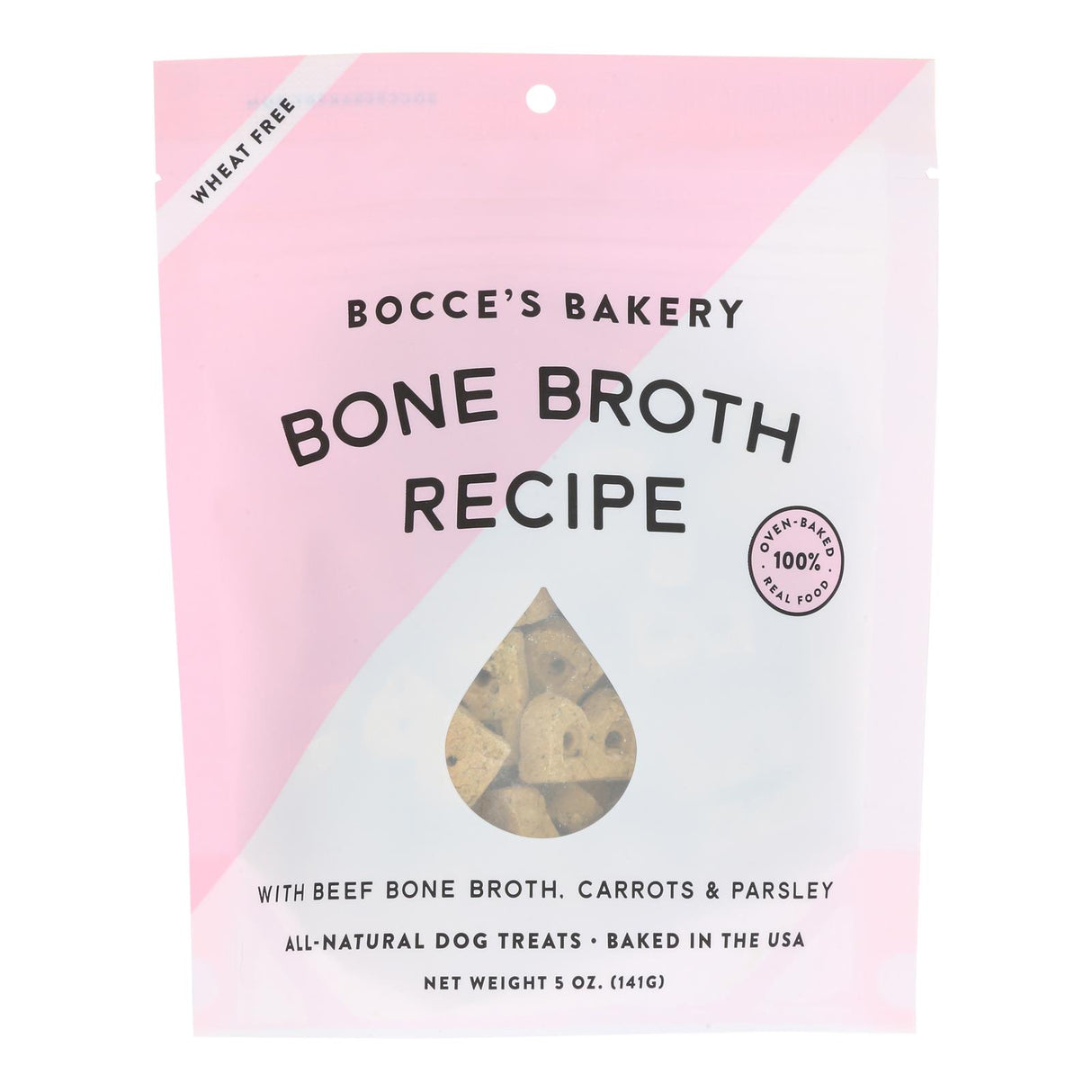Bocce's Bakery - Dog Biscuit Bone Broth - Case Of 12-5 Oz - Cozy Farm