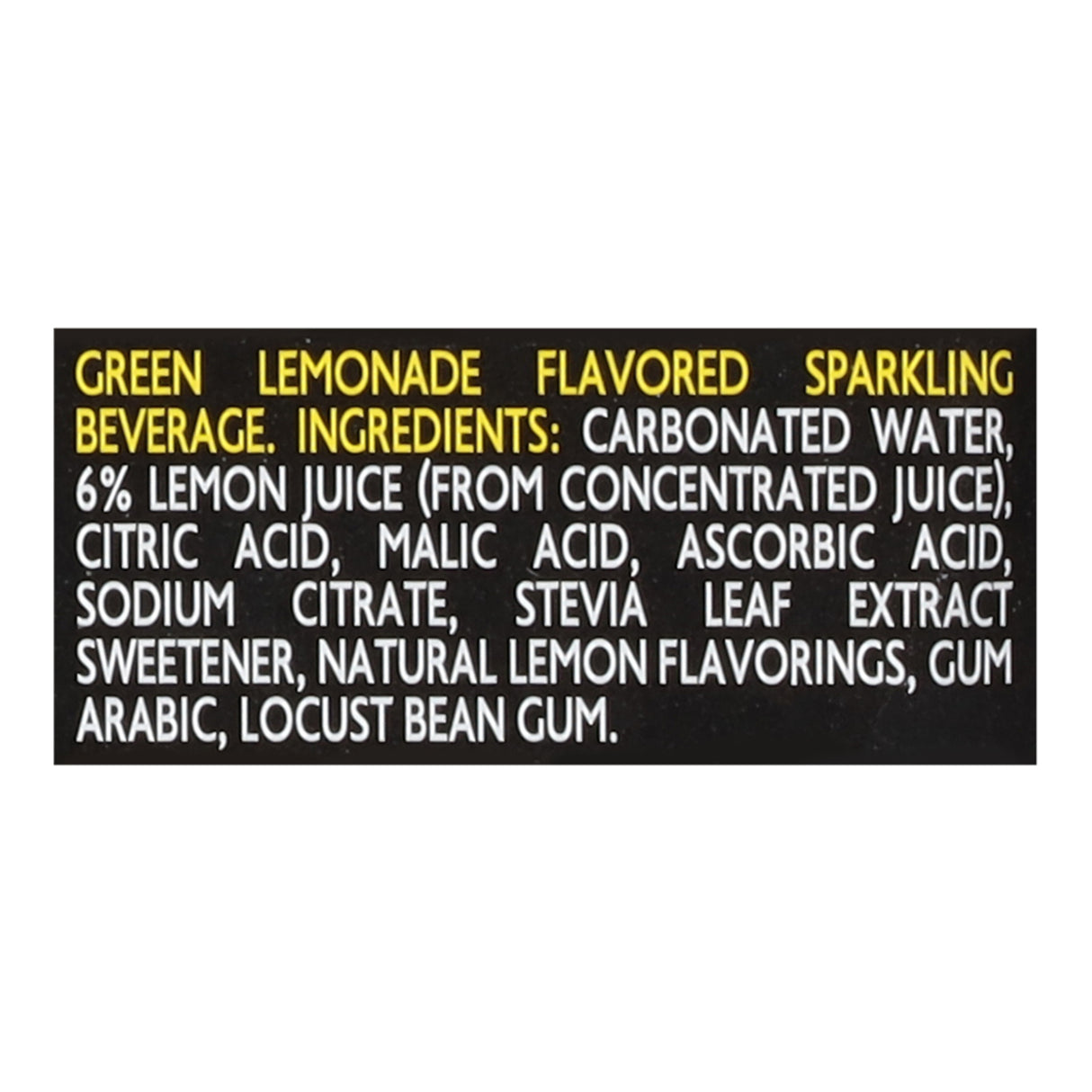 Sparkling Green Lemonade, Case of 4 (6/12 Fl. Oz. Cans) - Cozy Farm