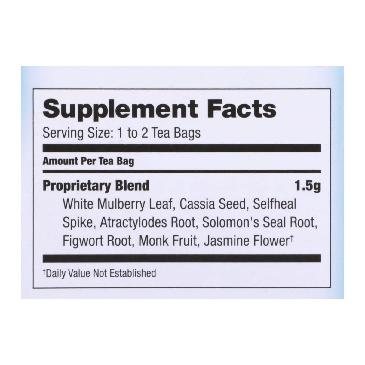 Bravo Teas And Herbs Tea for Balanced Blood Sugar - 20 Tea Bags - Cozy Farm