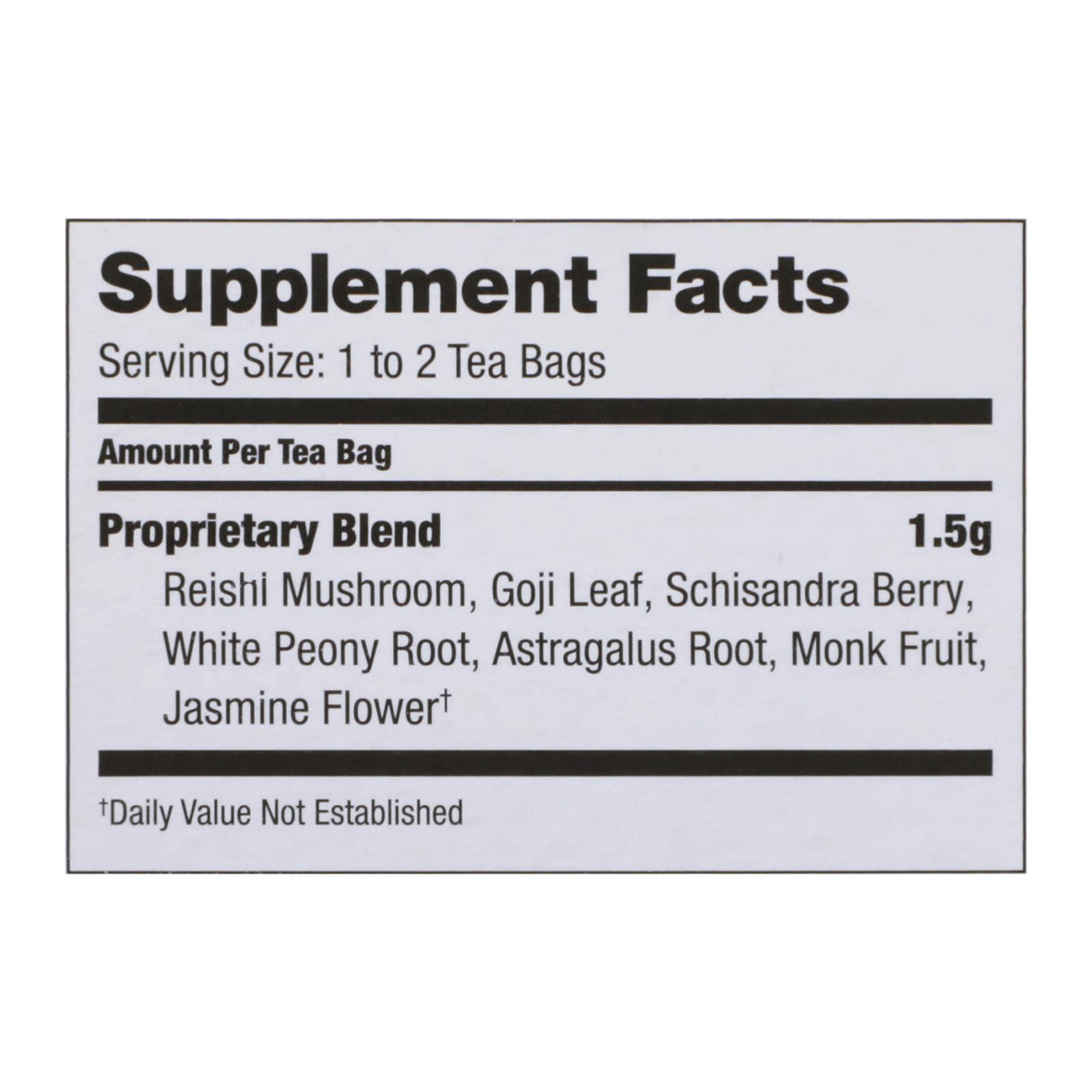 Bravo Teas & Herbs Reishi Mushroom Liver Support Tea - 20 Tea Bags - Cozy Farm