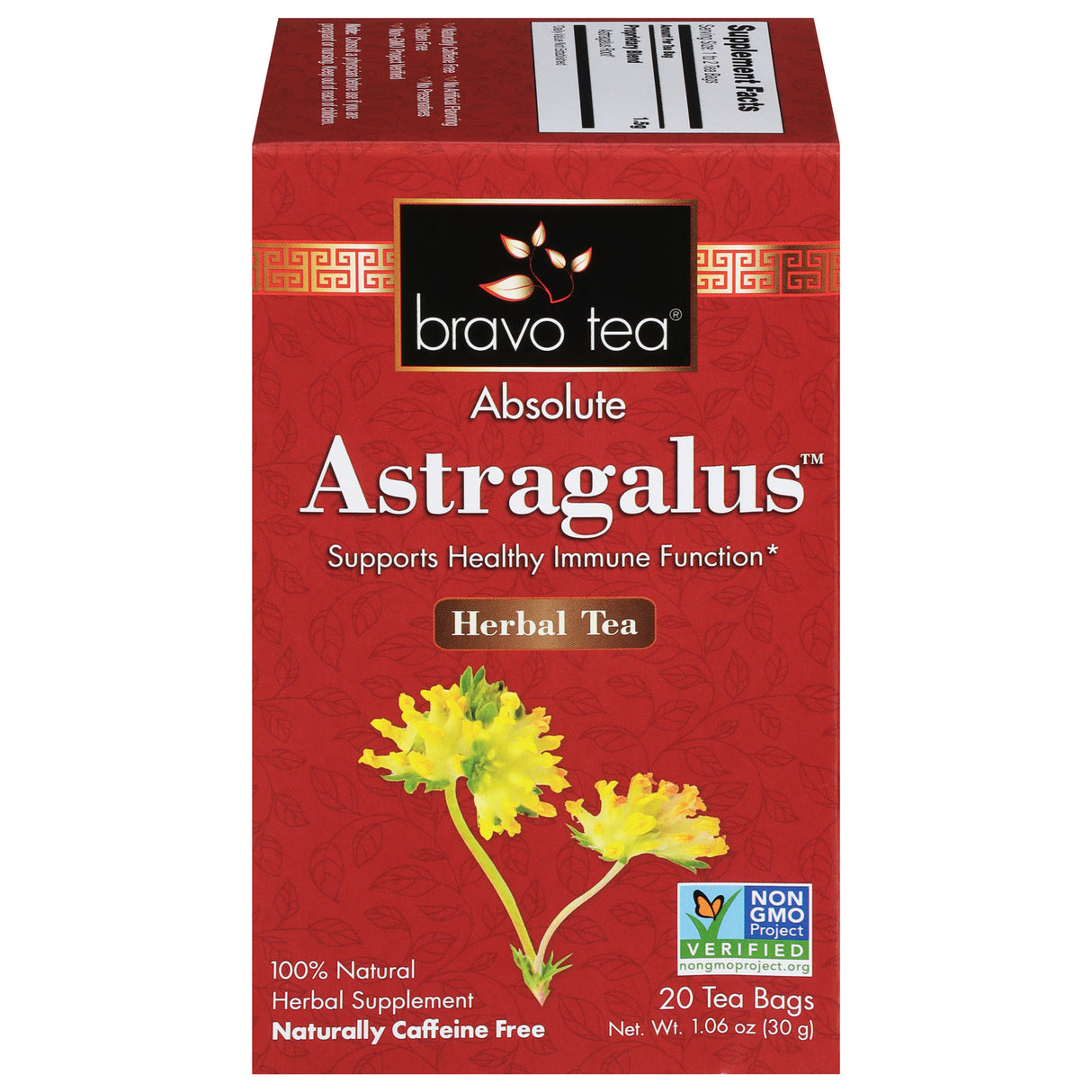 Bravo Teas And Herbs Absolute Astragalus Tea, 20-Count - Cozy Farm