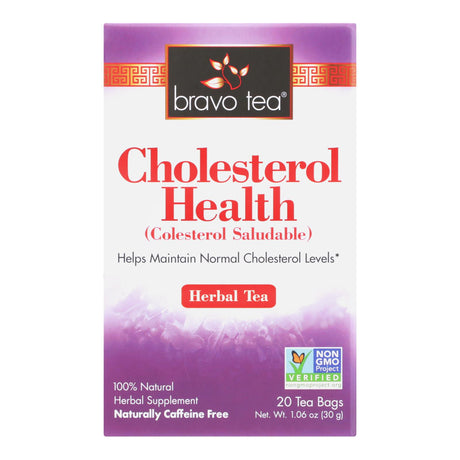 Bravo Teas And Herbs Cholesterol Health Tea - 20 Count - Cozy Farm 