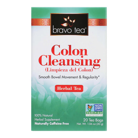 Bravo Teas & Herbs Colon Cleansing Tea - 20 Tea Bags - Cozy Farm 