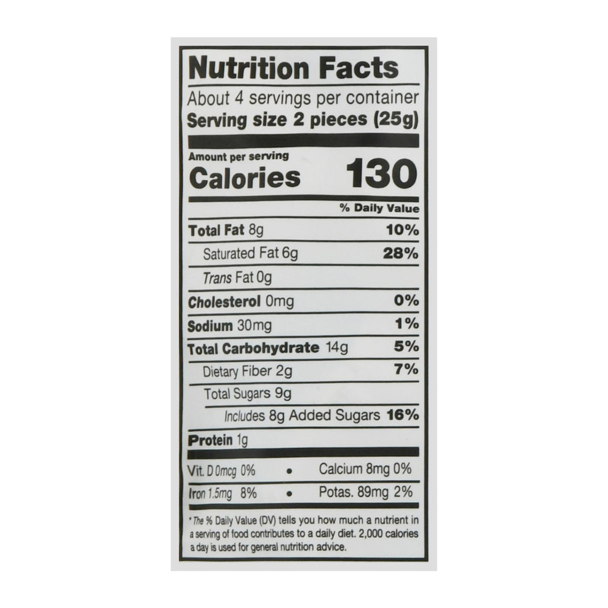 Ocho Candy Coconut Mini Pouch, 3.5 Oz, Case of 12 - Cozy Farm