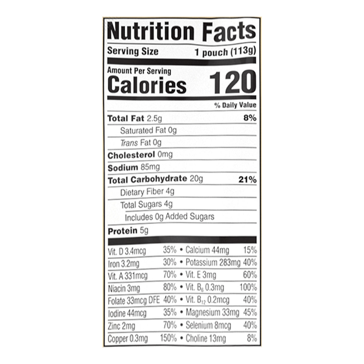 Cerebelly Organic Sweet Potato Puree - Pack of 6 (4 Oz Each) - Cozy Farm