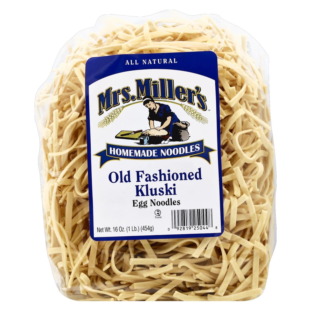 Mrs. Miller's Homemade Old Fashioned Kluski Egg Noodles, Case of 6, 16 Oz - Cozy Farm