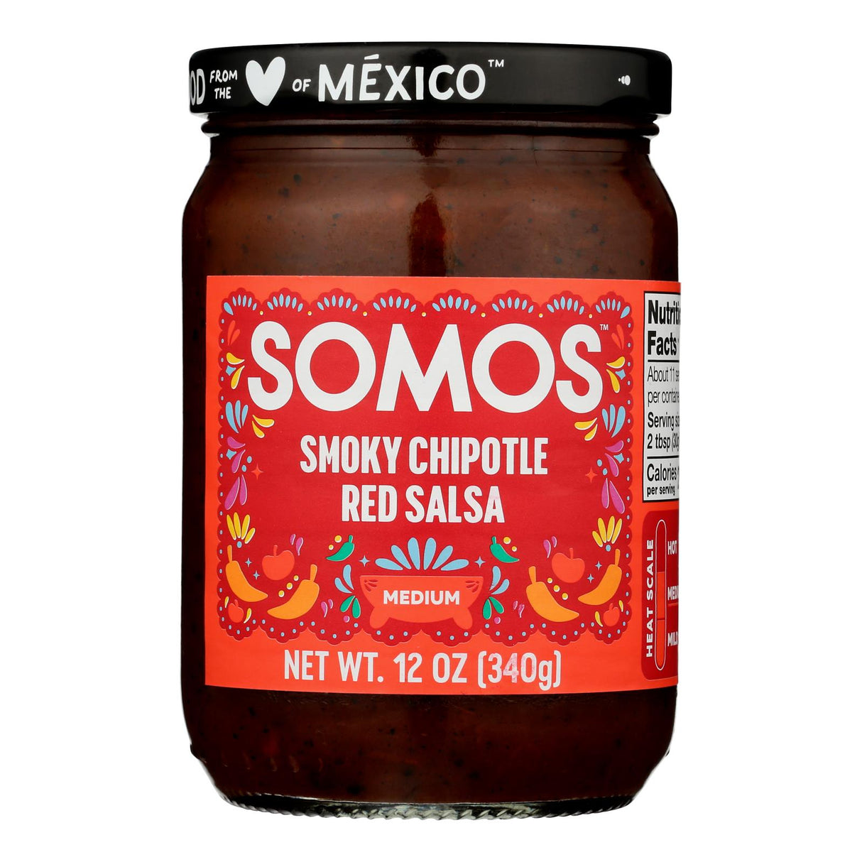 Somos - Salsa Smky Chptle Pepper - Case Of 6-12 Oz - Cozy Farm