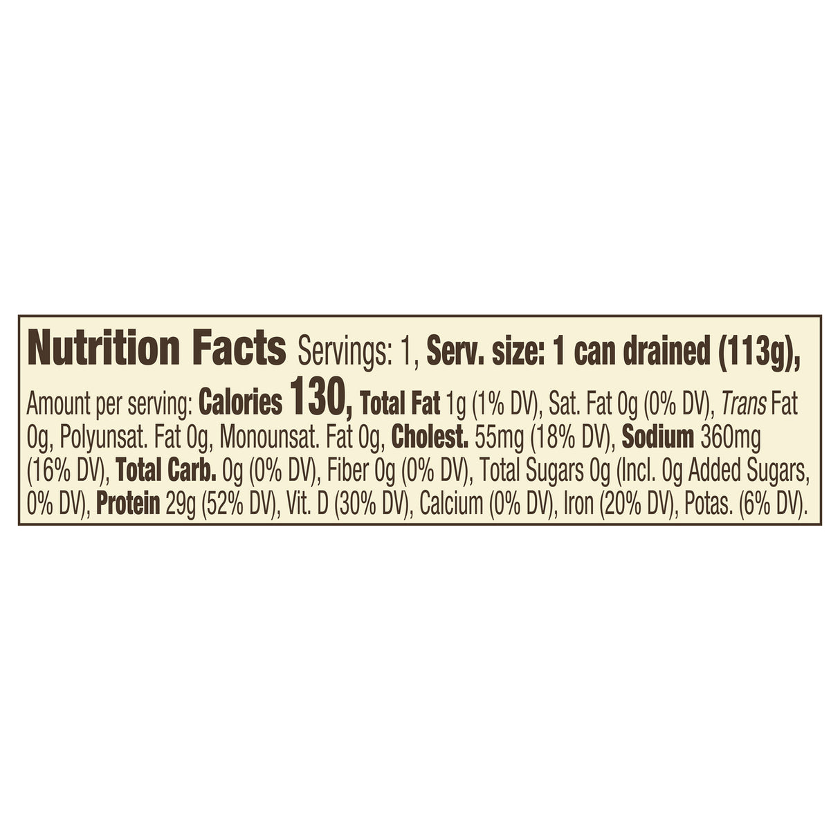 Genova Yellowfin Tuna In Water With Sea Salt - 5 Oz Cans (Case of 12) - Cozy Farm