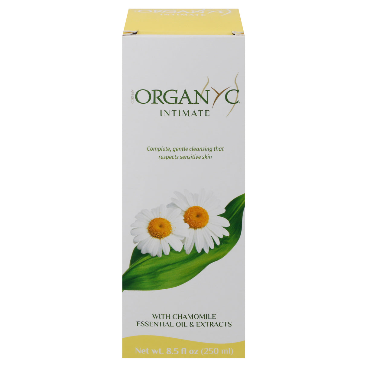 Organyc Intimate Wash - Natural - 8.5 Oz - Cozy Farm