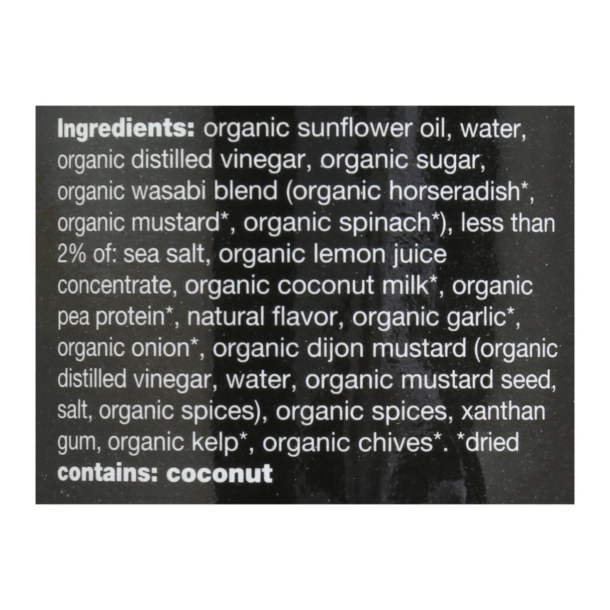 Ocean's Halo Wasabi Ranch Dressing - 6 x 12 Fl Oz - Cozy Farm