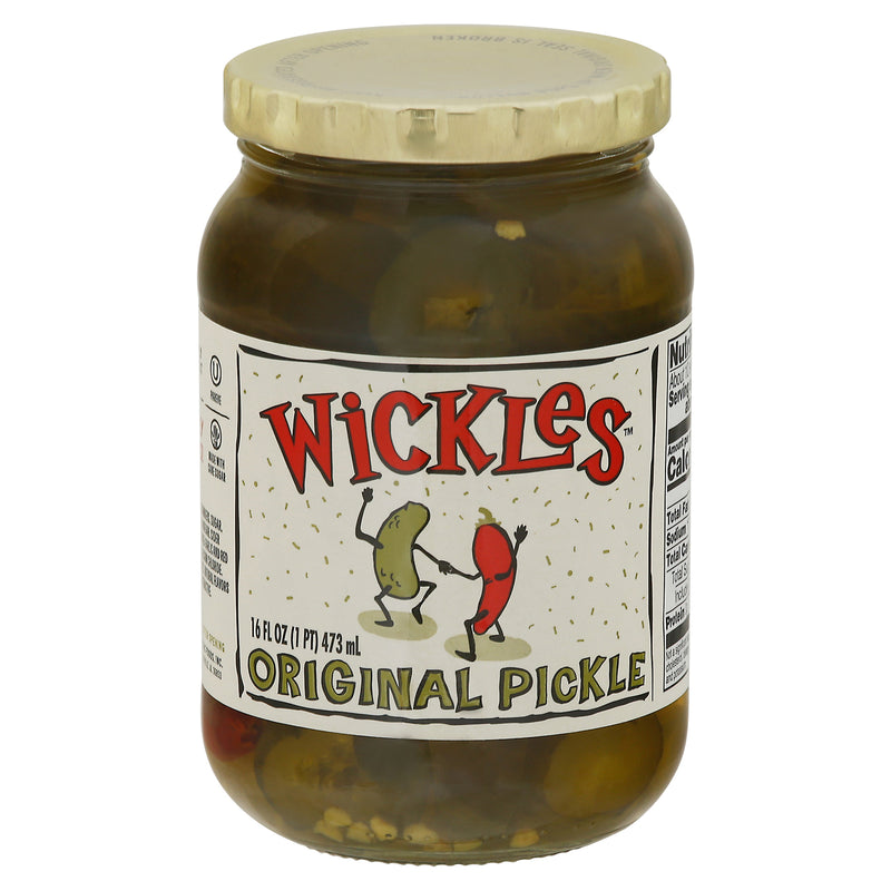 Wickles Pickles Original Chips - 16 Fl Oz - Pack of 6 - Cozy Farm 