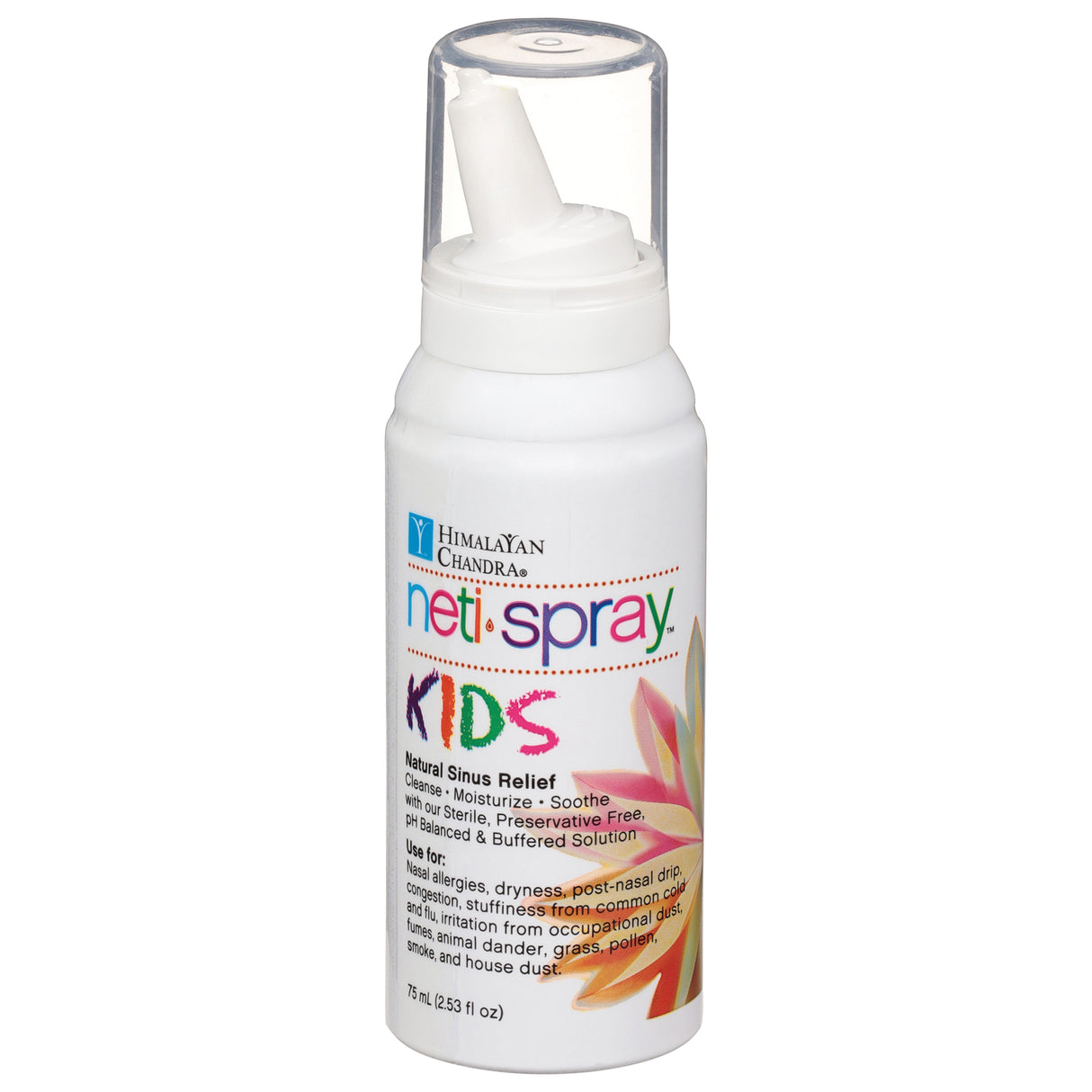 Himalayan Chandra Neti Nasal Irrigation Spray for Kids - 2.53 Oz Pack - Cozy Farm