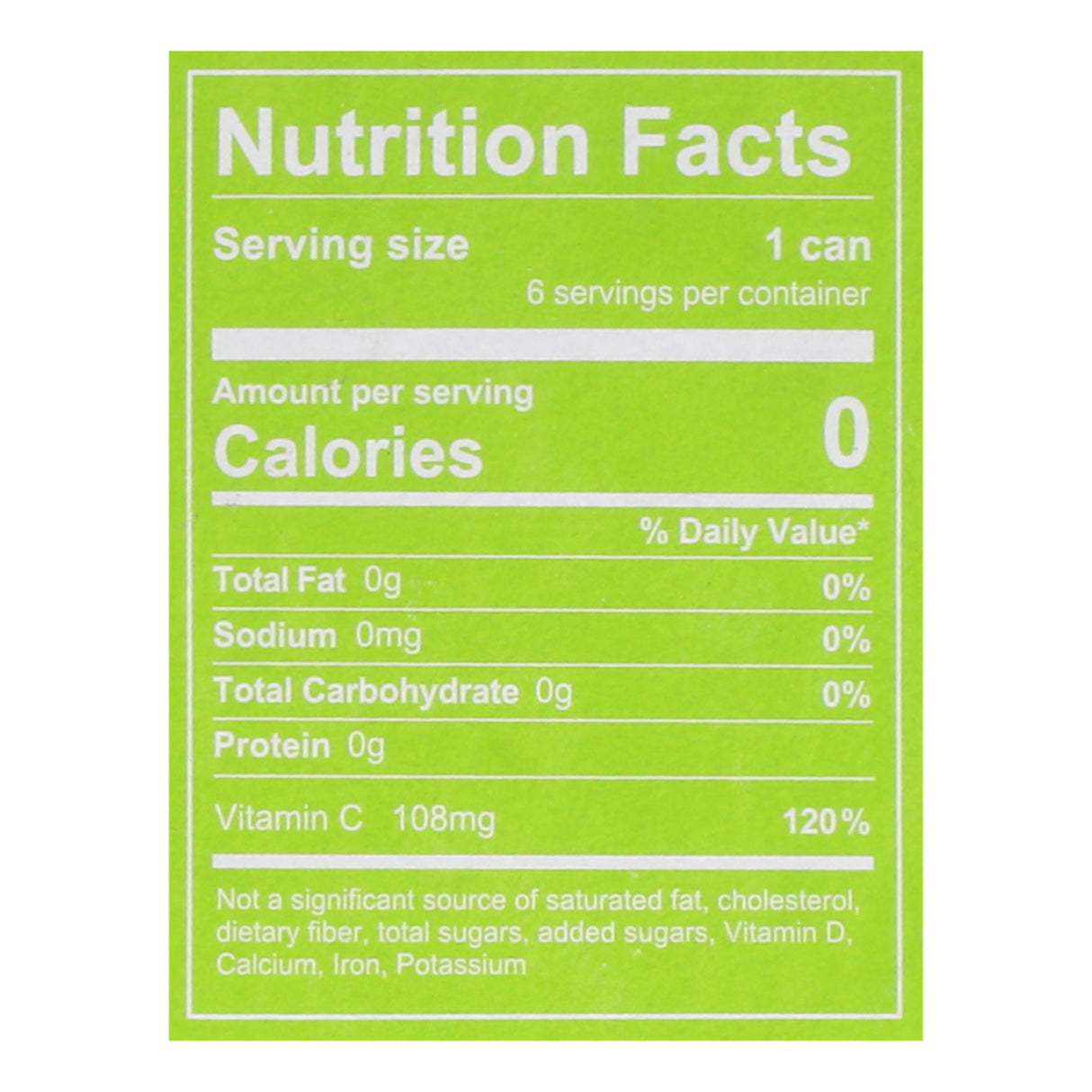 Sparkling Hop Water Lime 6-Pack (4 Cases), 24x12 fl. oz. - Cozy Farm