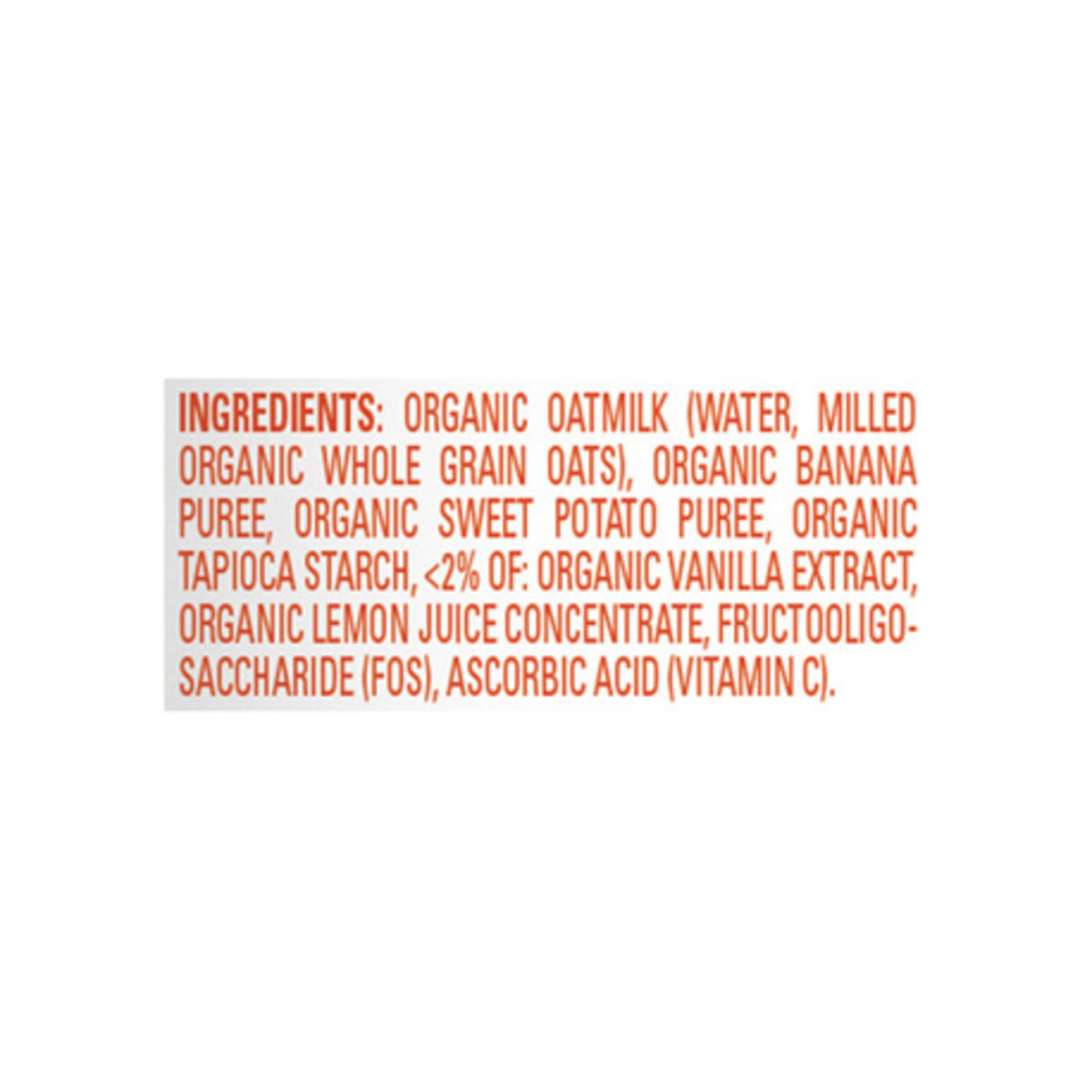 Happy Tot Pudding Banana Sweet Potato Oatmeal - Case of 16 (4 Oz Packets) - Cozy Farm