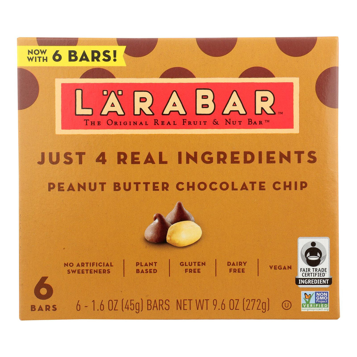 Larabar Peanut Butter Chocolate Chip Bar - 8ct/1.6 Oz - Cozy Farm
