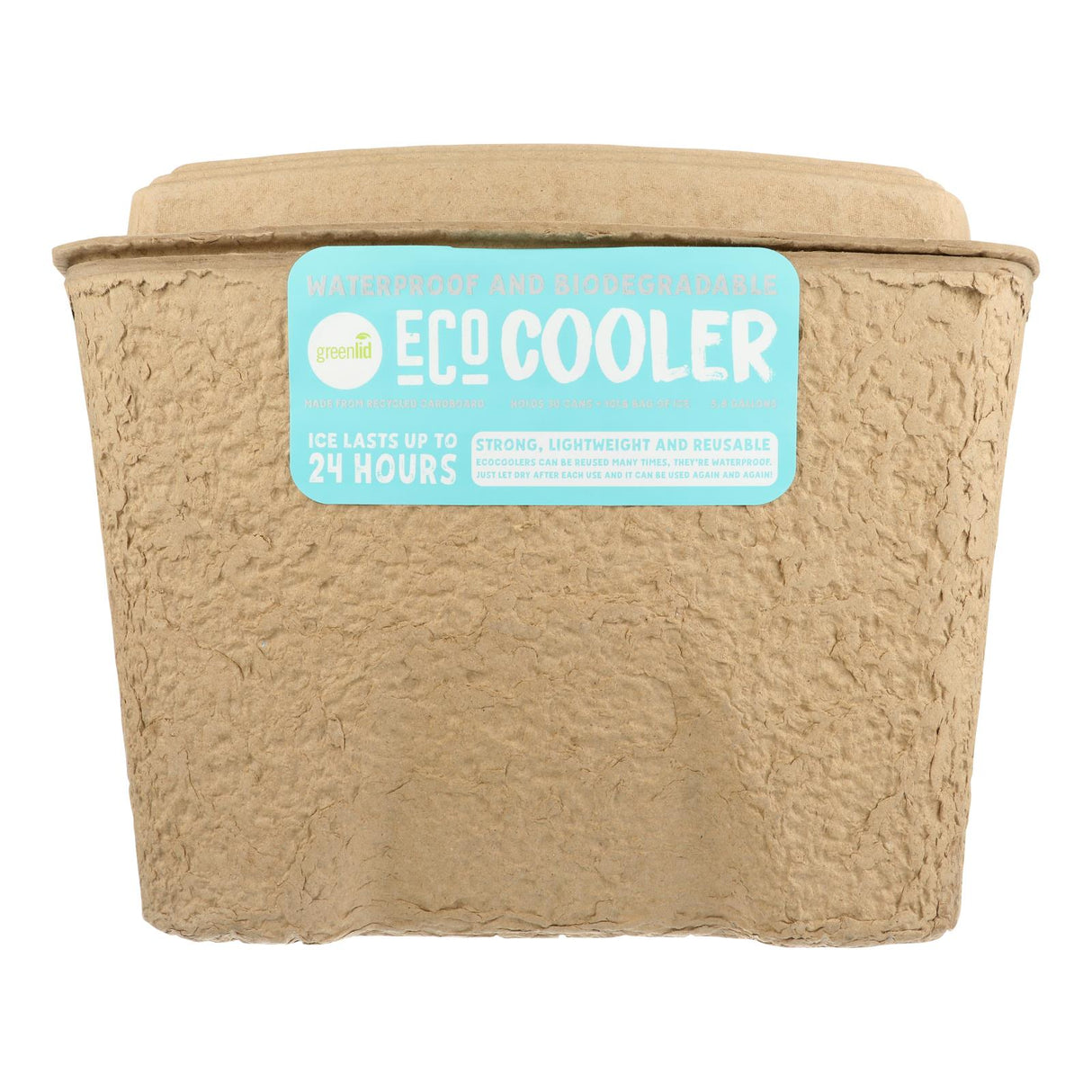 Greenlid 1 Ct Eco Cooler Compostable Biodegradable 30 Can Capacity - Cozy Farm