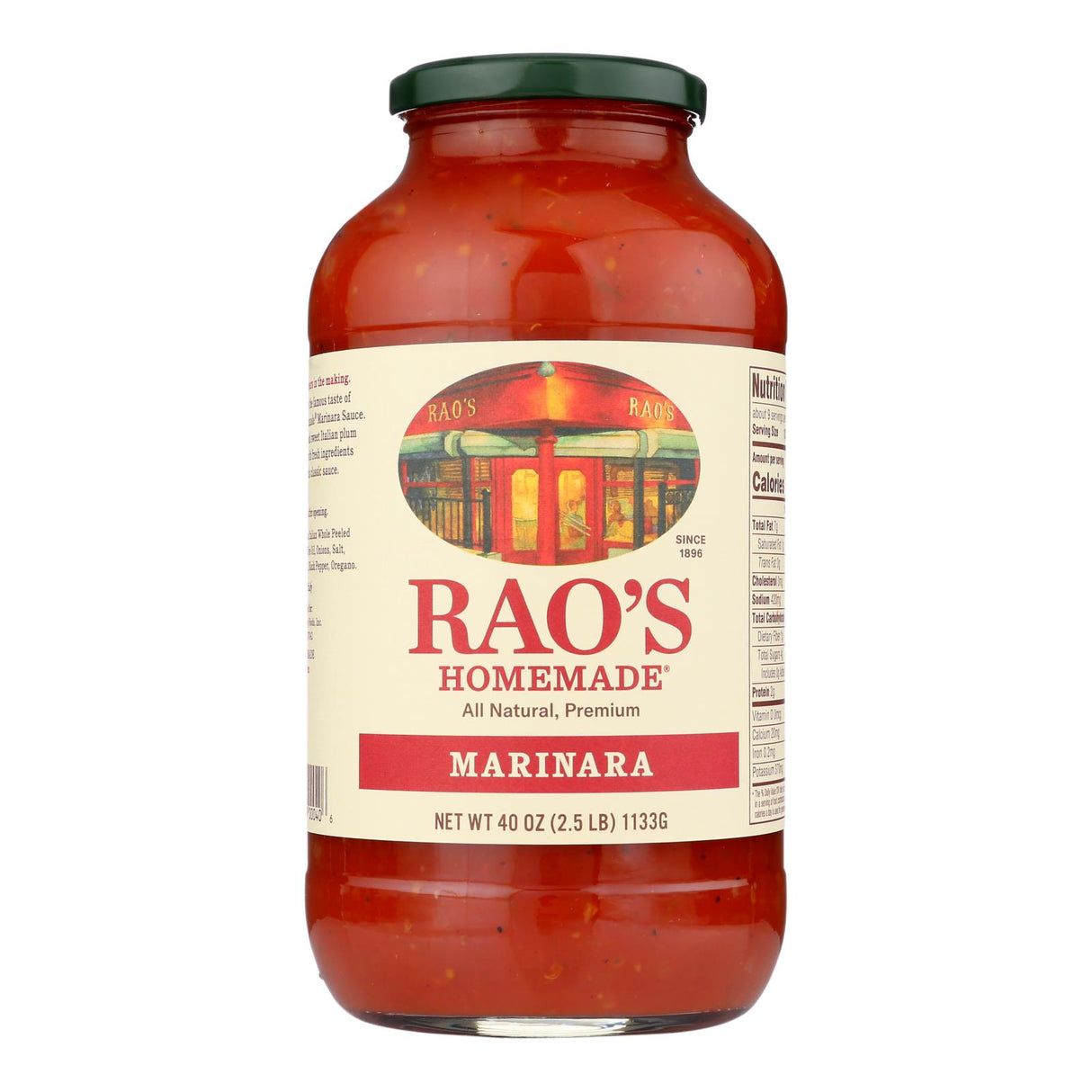 Rao's Marinara Pasta Sauce - 6 × 40 Oz Jars - Cozy Farm