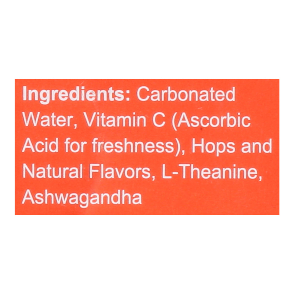 Hop Water Sparkling Blood Orange 4-Pack of 6-Packs (24 Cans) - Cozy Farm