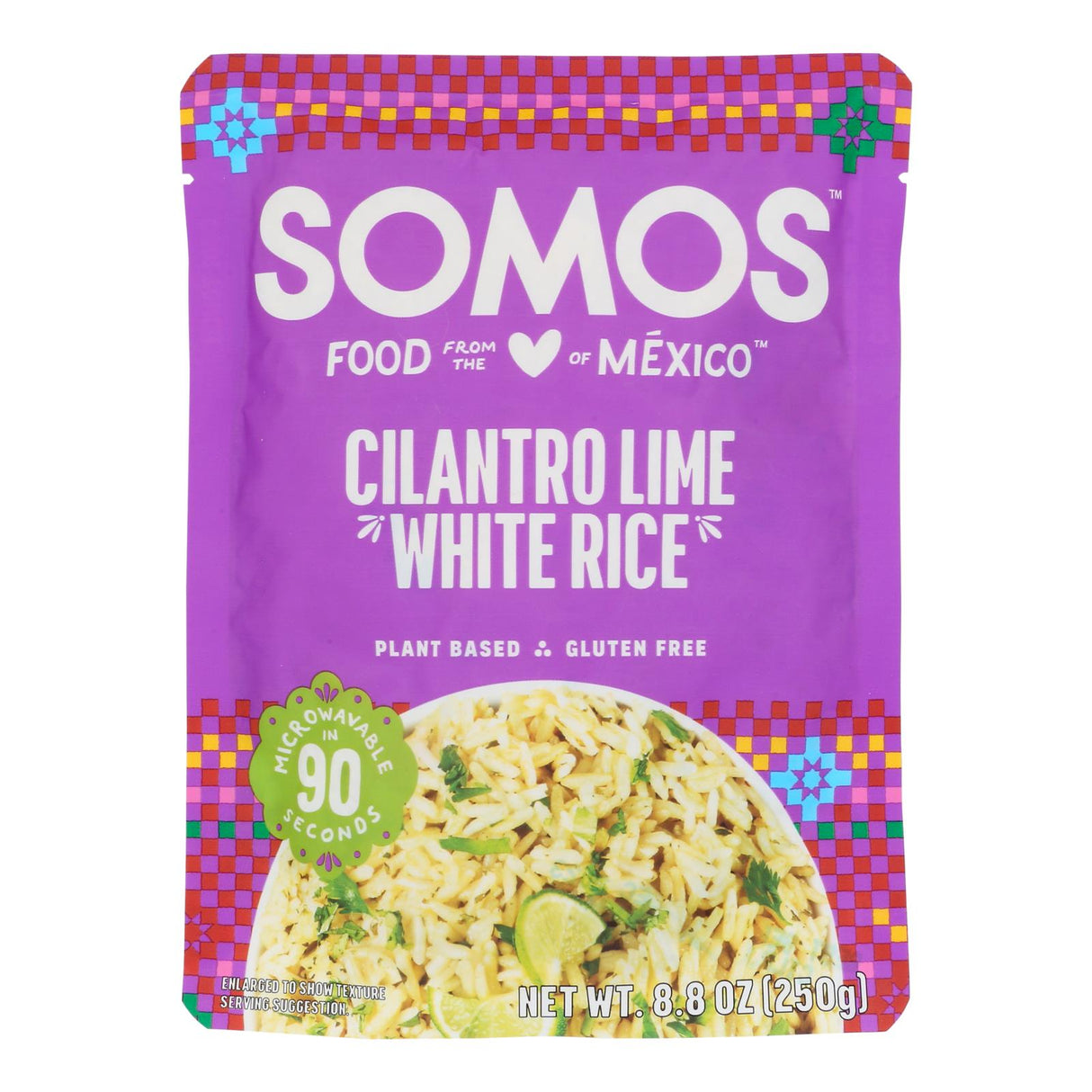 Somos - Rice Rth Wht Cilantro - Case Of 6-8.8 Oz - Cozy Farm