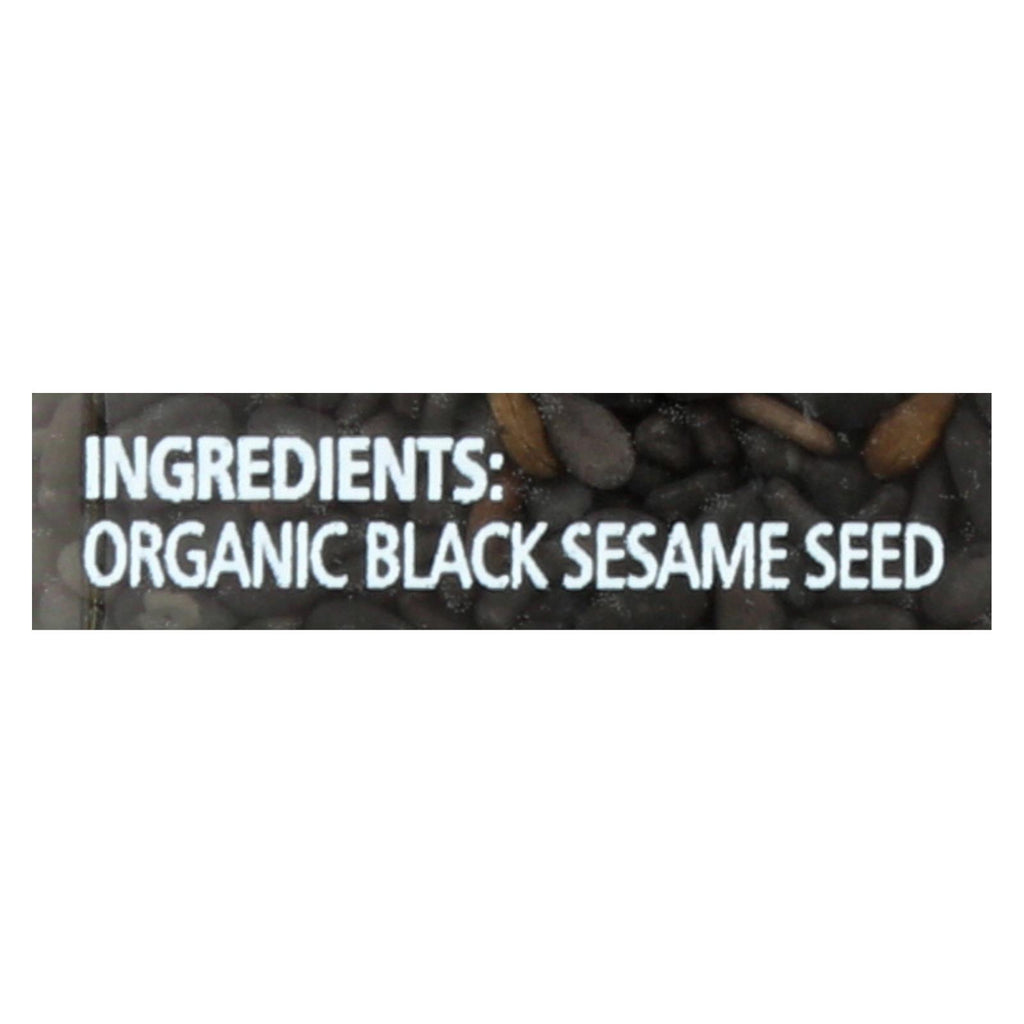 Simply Organic Hulled Black Sesame Seeds - 3.28 Oz, Pack of 6 - Cozy Farm 