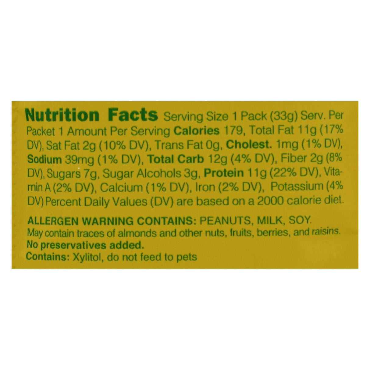 Nuts 'n More - PB Spread Birthday Cake Spread Single - Case of 10 - 1.1oz' - Cozy Farm