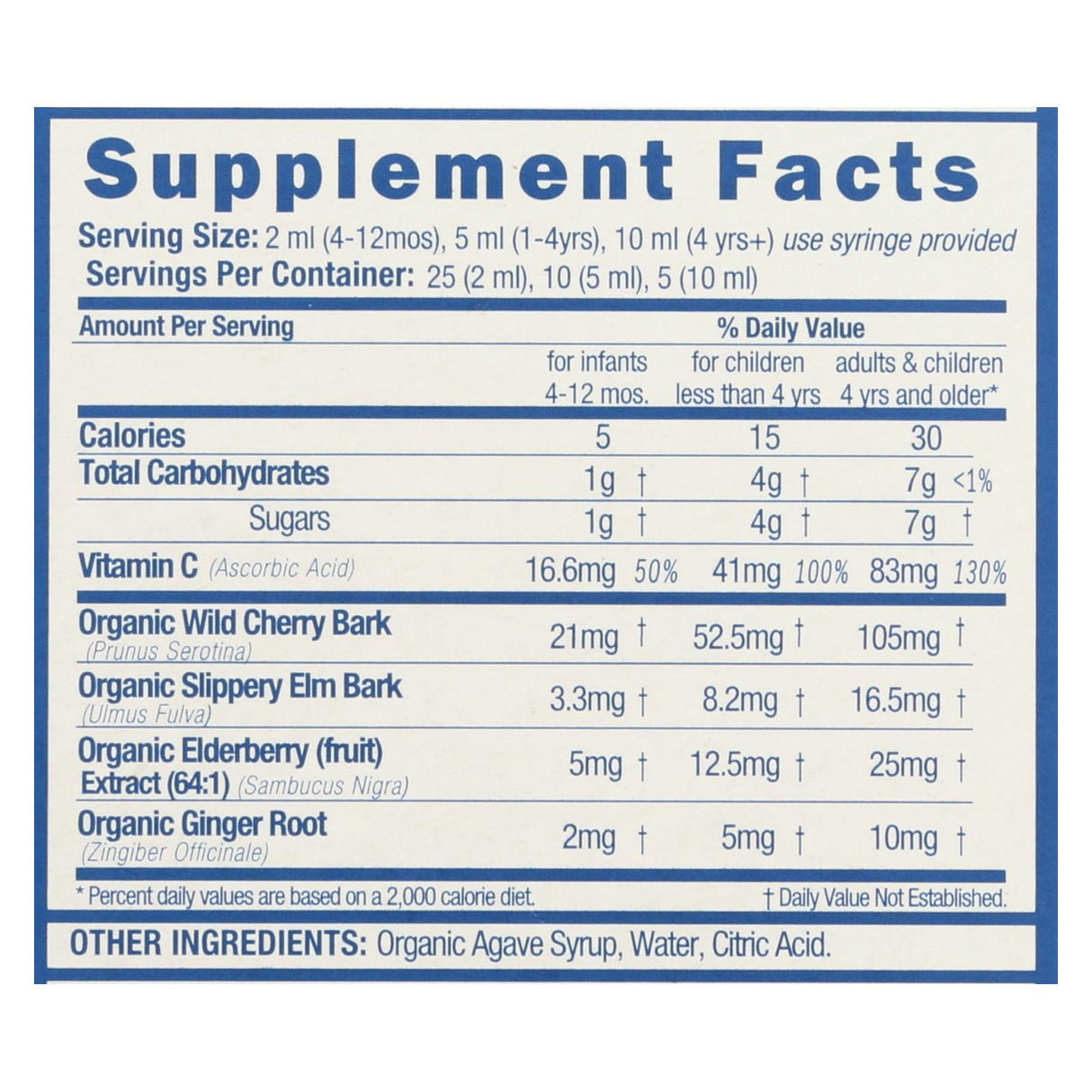 Mommy's Bliss Cold and Flu Gentle Relief Syrup for Babies - 1.67 Fl Oz - Cozy Farm