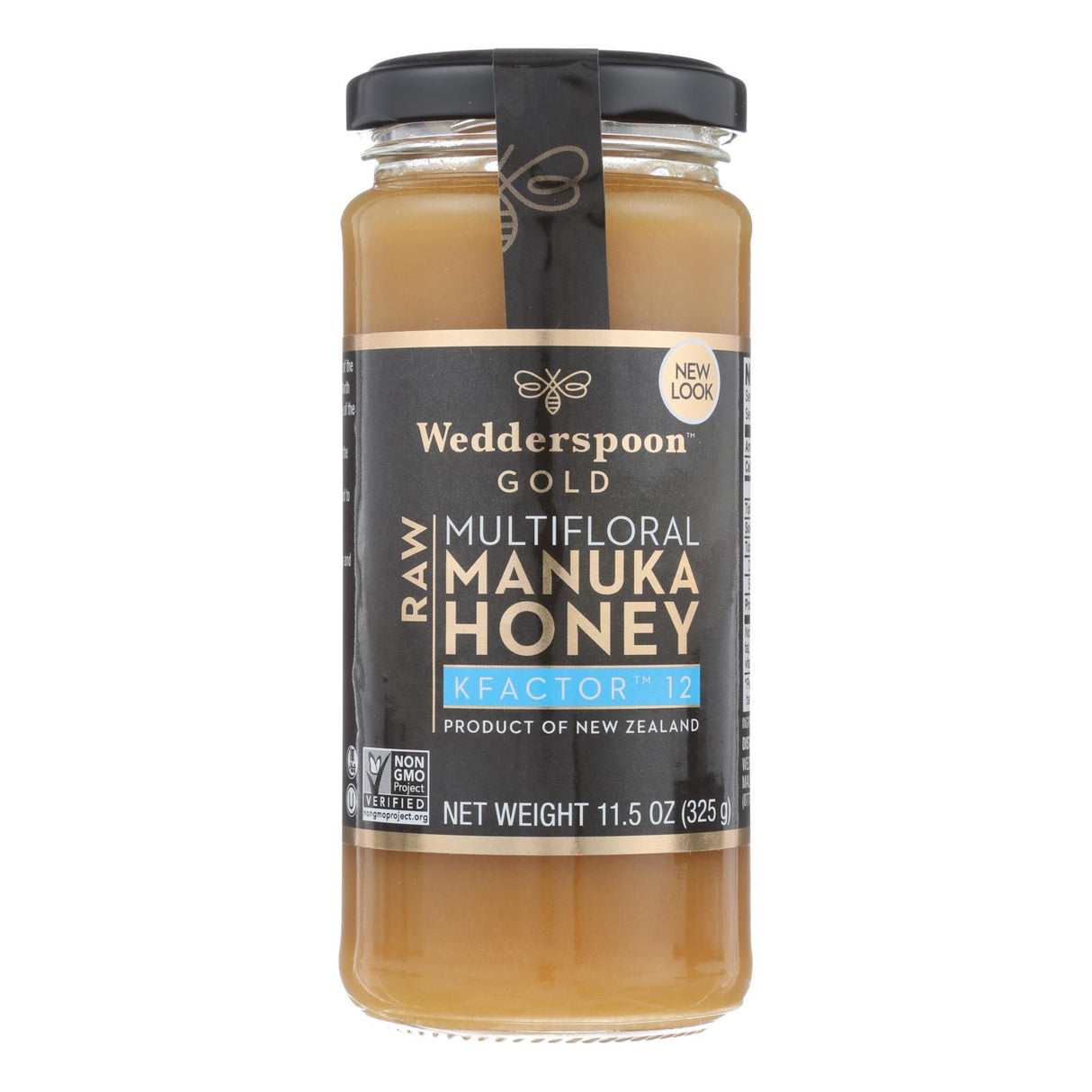 Wedderspoon KFactor 12 Manuka Honey, 11.5 oz (6-Pack). Raw, organic honey. Authentic & delicious. Enjoy the taste of New Zealand.