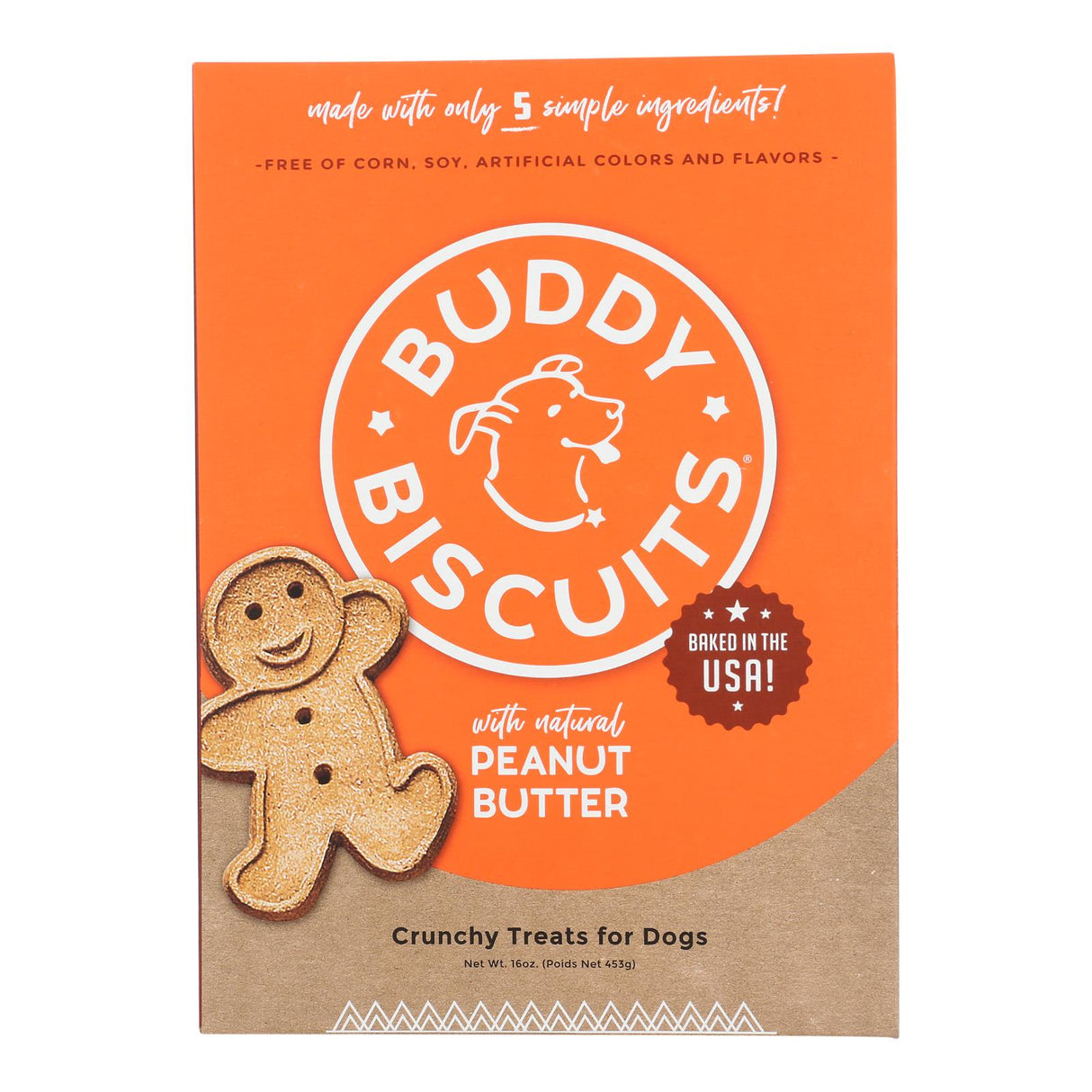 Cloud Star - Bddy Bsct Ovn Baked Peanut Butter - Pack of 6-16 Oz