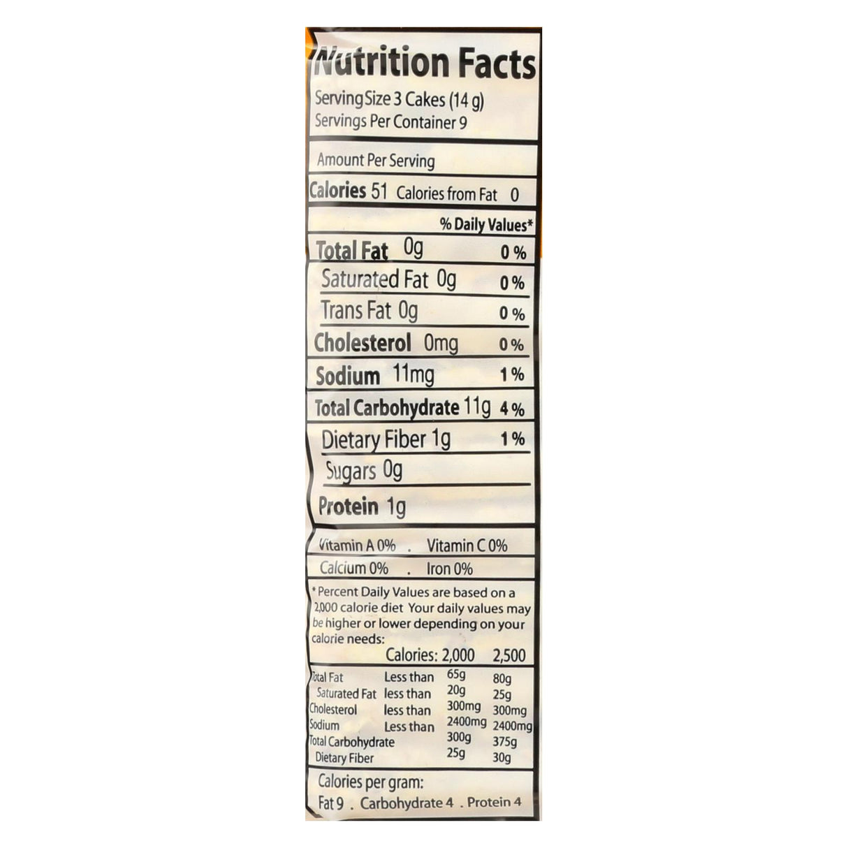 Suzie's Thin Salted Corn Cakes - 4.6 Oz. - Pack of 12 - Cozy Farm