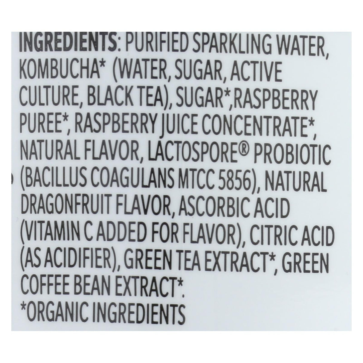 Koe Raspberry Dragonfruit Kombucha - 12 FZ Pack - Cozy Farm