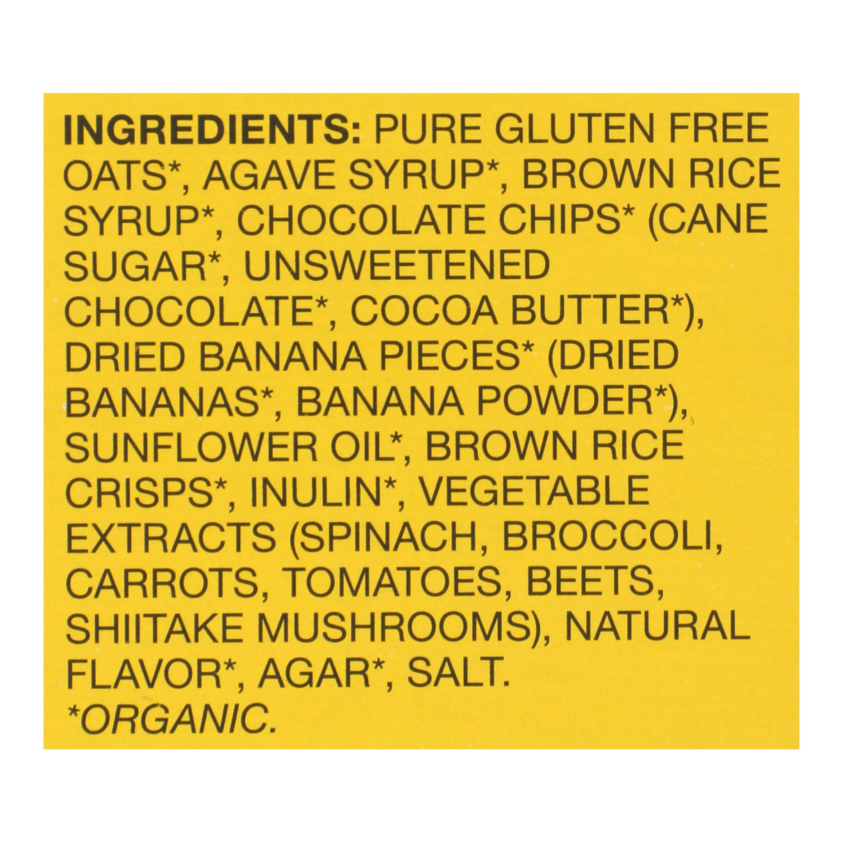 Made Good Chocolate Banana Granola Bars - Case of 6 - 5 Oz. Each - Cozy Farm