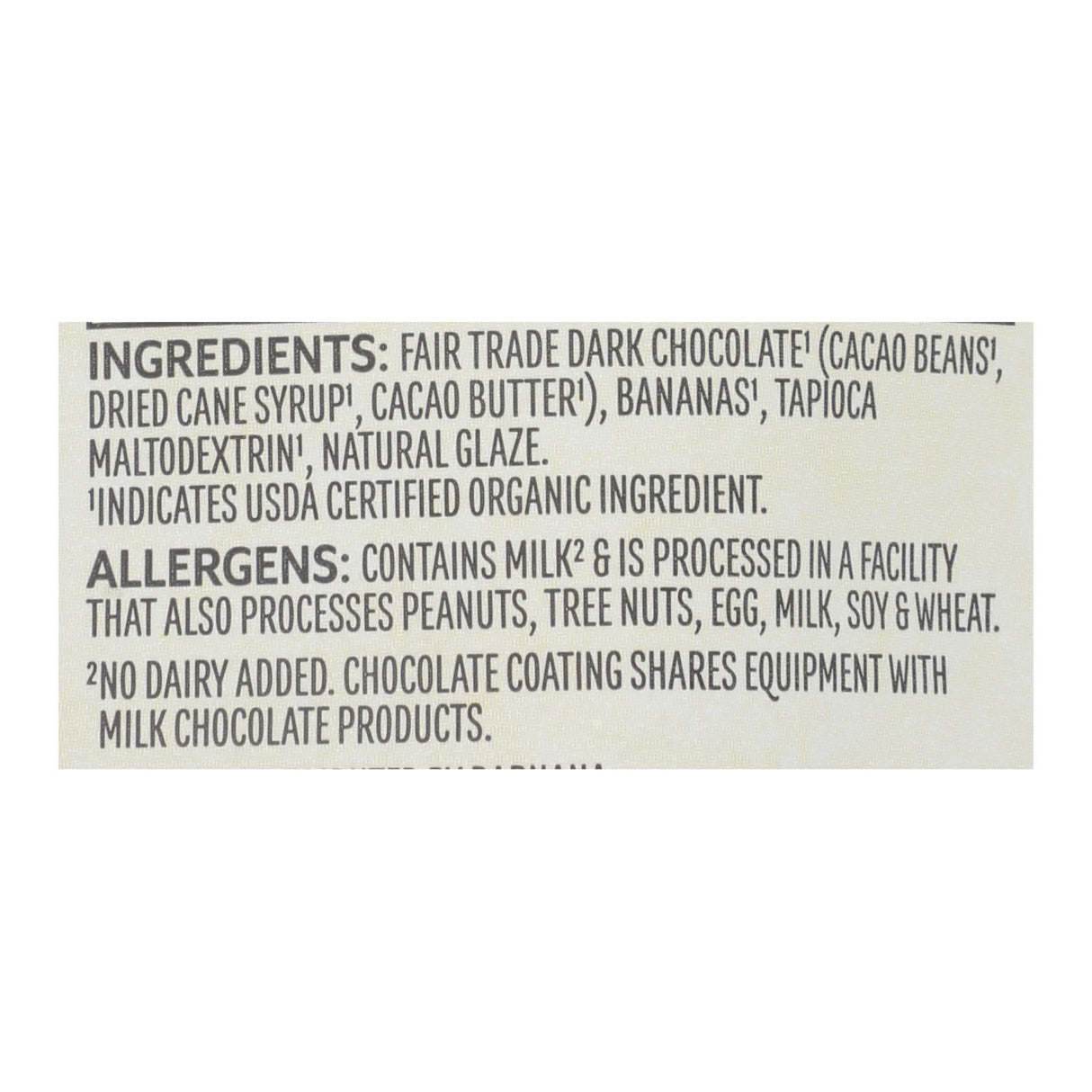 Barnana Organic Chocolate Chewy Banana Bites - 12 Pack of 3.5 Oz - Cozy Farm