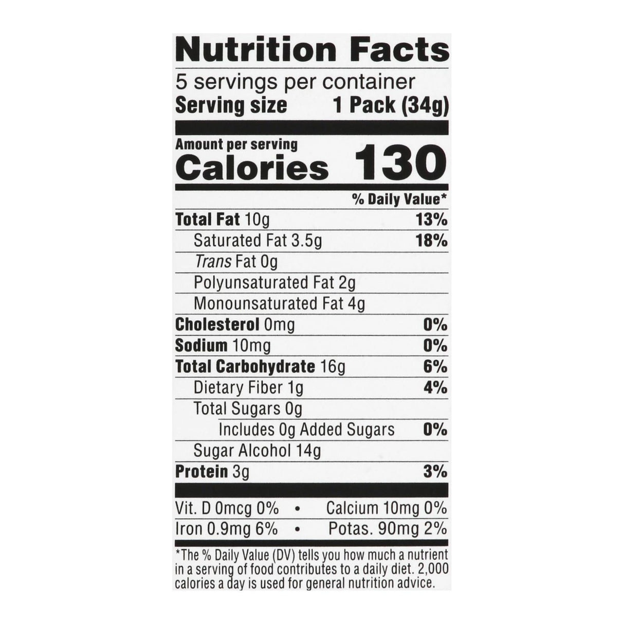 Atkins Endulge Chocolate Peanut Candies - 5 Pack, 1.2 Oz - Cozy Farm