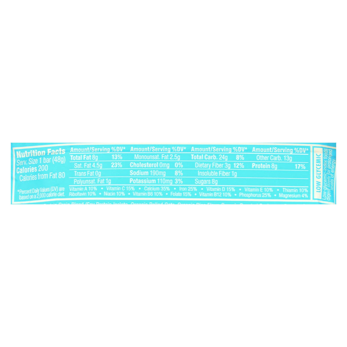 Clif Bar Luna Bar - Organic Chocolate Dipped Coconut, 1.69 Oz, Pack of 15 - Cozy Farm