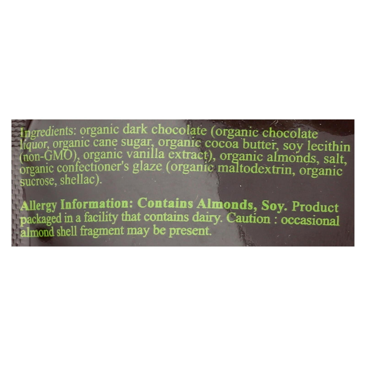 Next Organics Organic Dark Chocolate Almonds 4 Oz. (Case of 6) - Cozy Farm