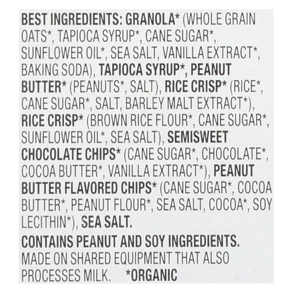 Annie's Organic Chewy Granola Bars, Peanut Butter Chocolate Chip, 5.34 Oz. (Pack of 12) - Cozy Farm