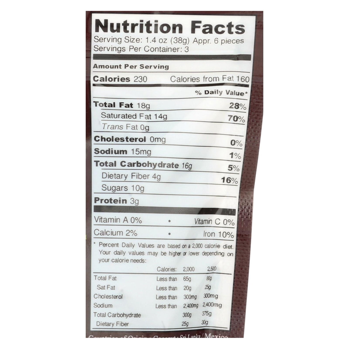 Next Organics Dark Chocolate Coconut 4 Oz. Case of 6 - Cozy Farm