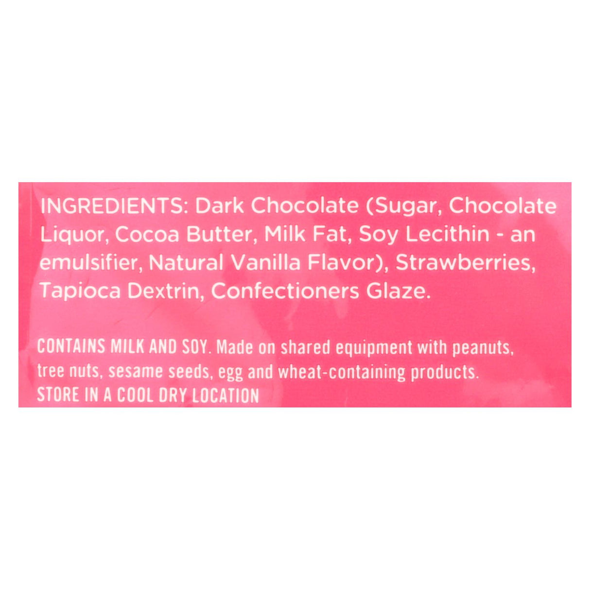 Tru Fru Freeze-Dried Dark Chocolate-Covered Real Strawberries | 4.2 Oz, Pack of 6 - Cozy Farm