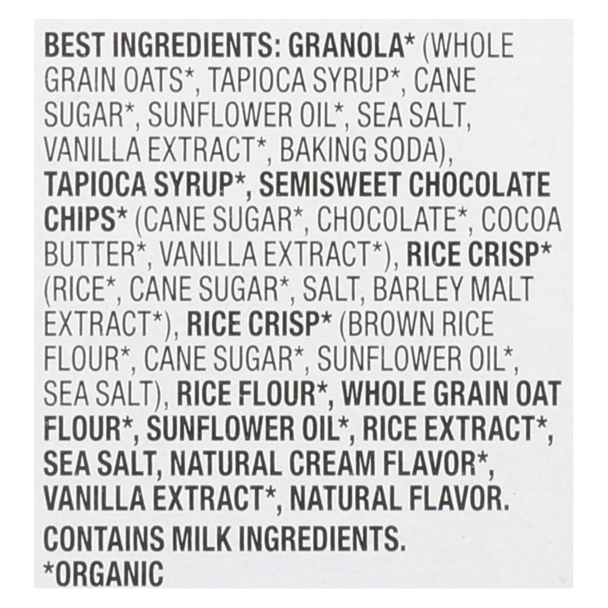 Annie's Homegrown Organic Chocolate Chip Chewy Granola Bars - Case of 12 - 5.34 oz. Each - Cozy Farm