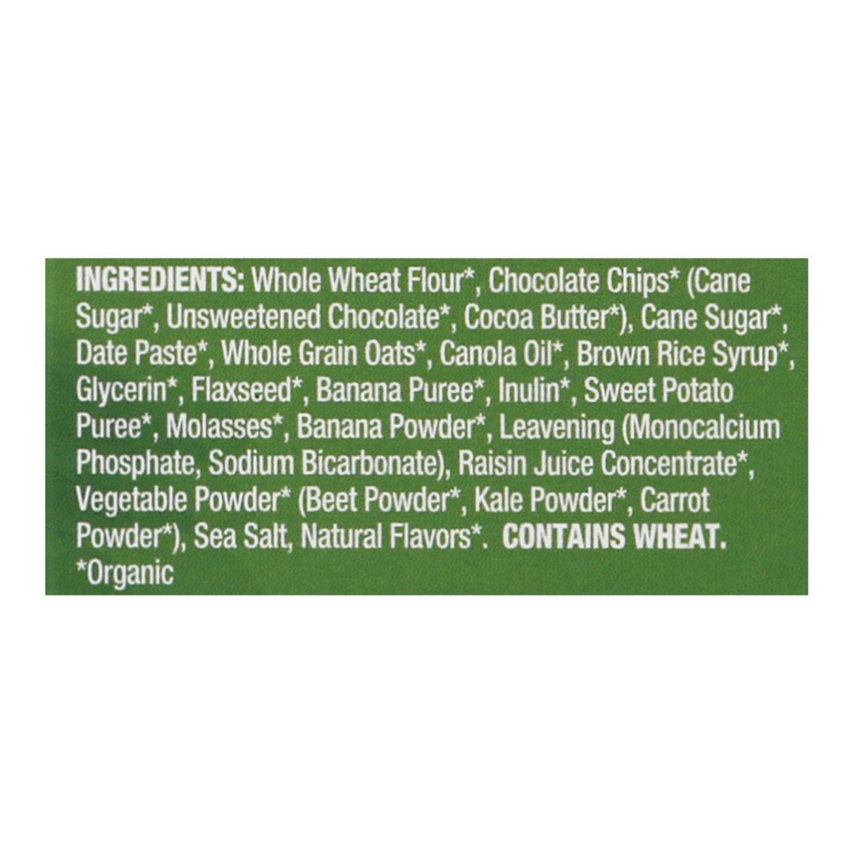 Nature's Bakery Chocolate Chip Banana Baked-in Bars - 6-Pack, 1.27oz Each - Cozy Farm