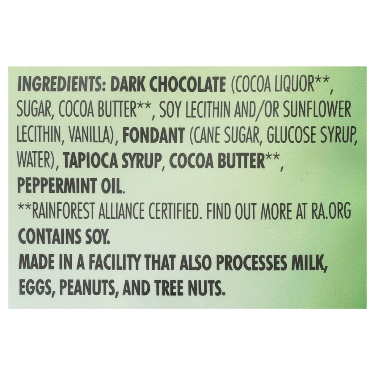 Chocolove Mint Creme Dark Chocolate Bites - 3.5 Oz - Case of 8 - Cozy Farm