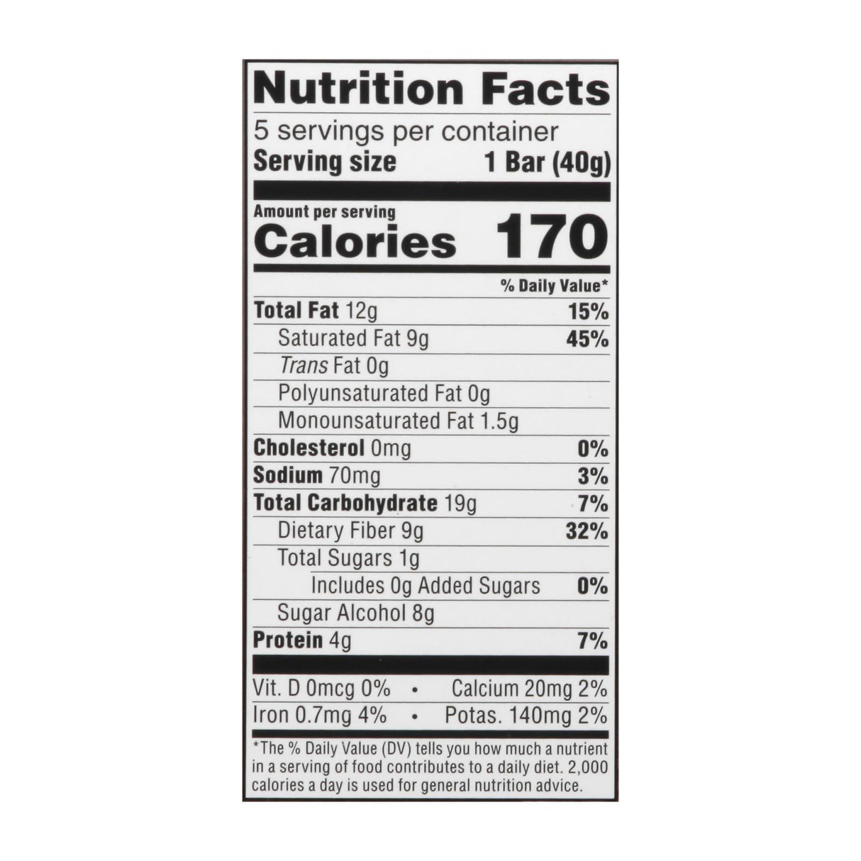 Atkins Endulge Chocolate Coconut Bar - 5 Pack / 1.4 Oz Each - Cozy Farm