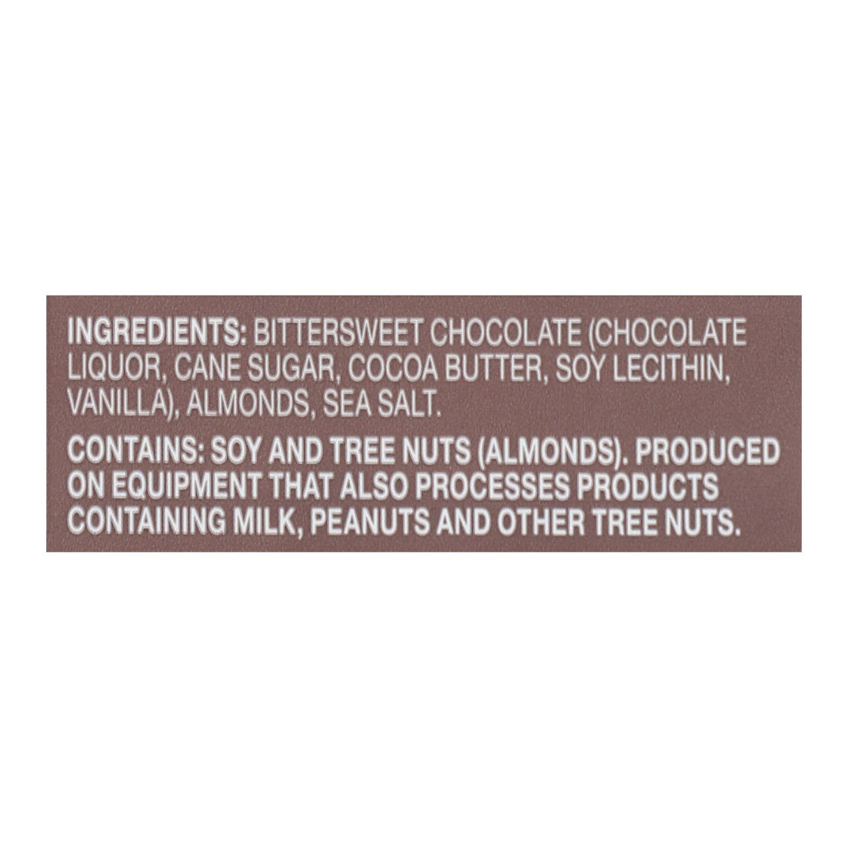 Endangered Species Sea Salt & Almonds Dark Chocolate Bar - 72% Cocoa, 3 Oz Bar (Case of 12) - Cozy Farm