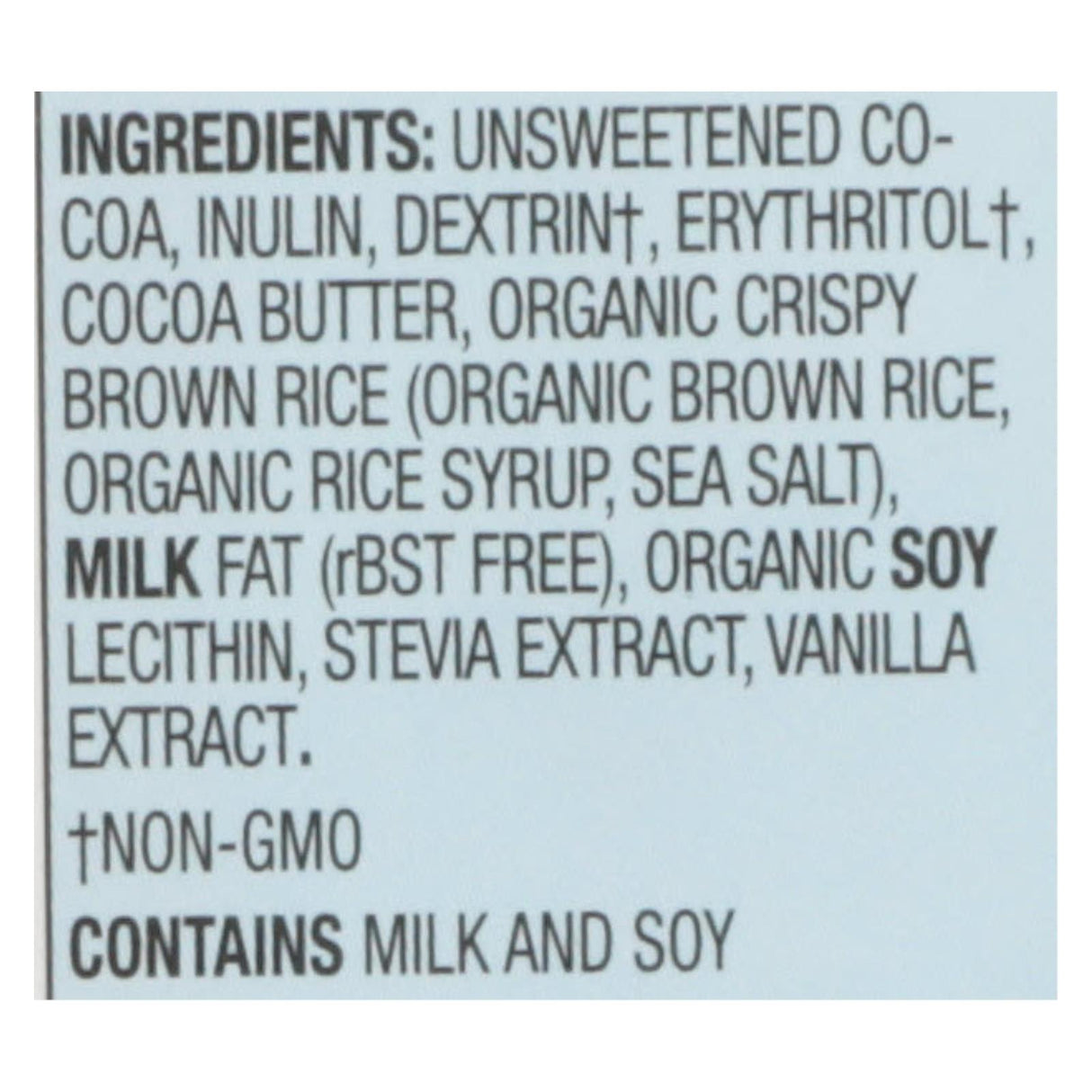 Lily's Sweets Dark Chocolate (55% Cocoa) Crispy Rice Bars - 3 Oz - Case of 12 - Cozy Farm