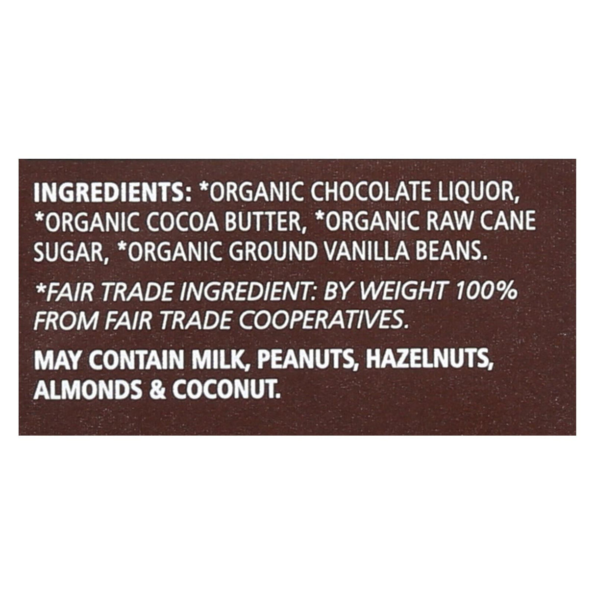 Equal Exchange Extreme Dark Organic Chocolate Bar - Pack of 12, 2.8 Oz - Cozy Farm