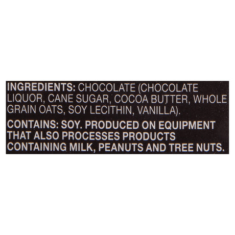 Endangered Species Dark Chocolate Oat Milk 55% Cacao - 3 Oz Pack of 12 - Cozy Farm 