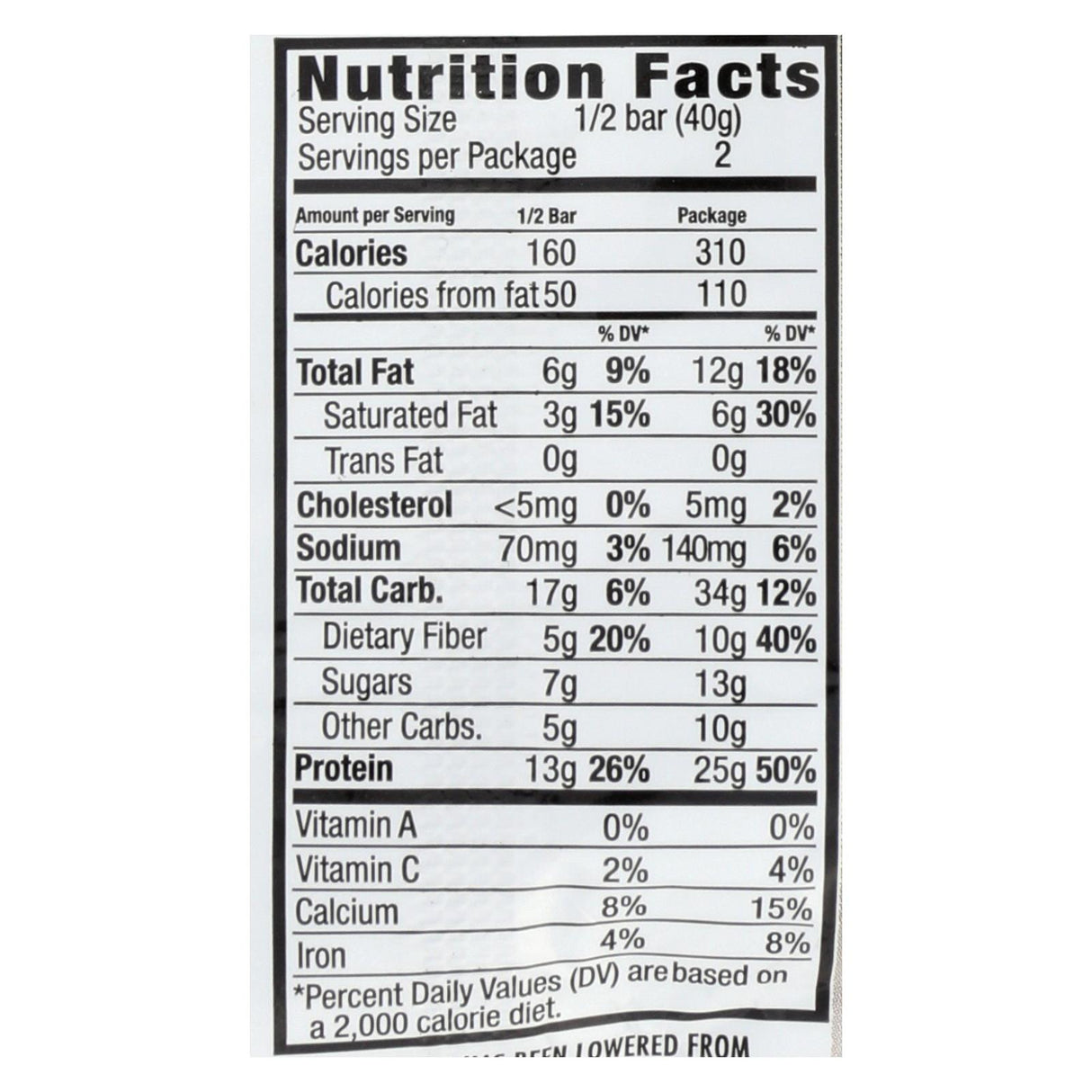 Nugo Dark Chocolate Nutrition Bar - 2.82 Oz - 12 Count - Cozy Farm
